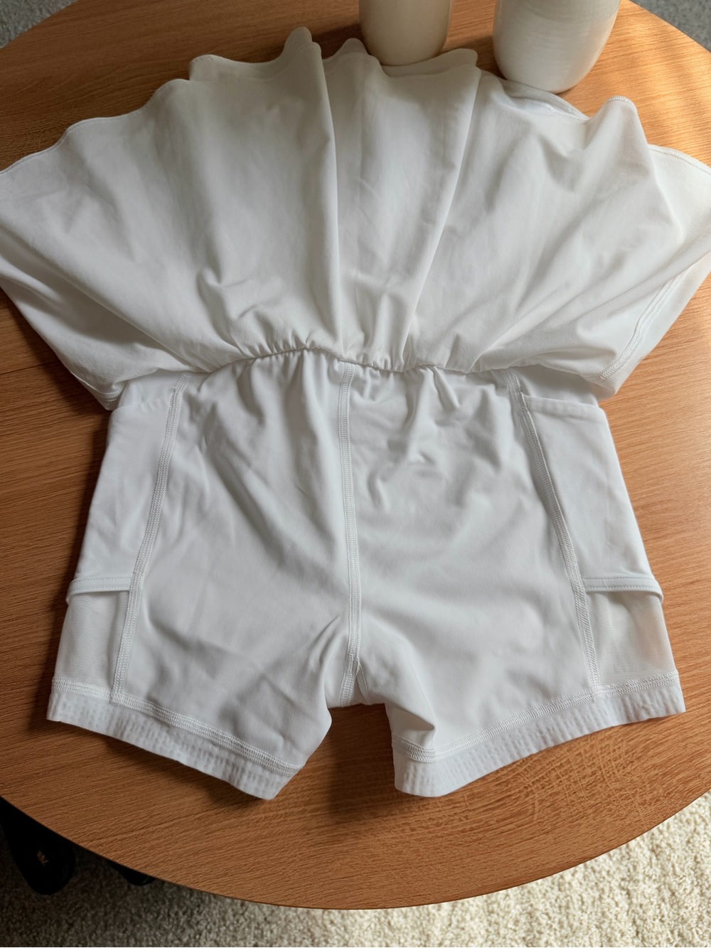 Lululemon Court Rival Skirt, Size 4, White, high rise